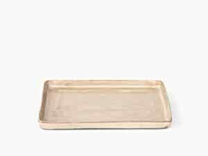 Flat Tepsi Orta Bej