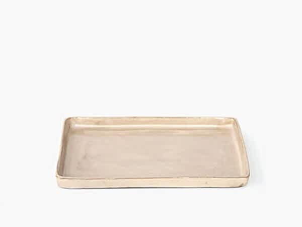 Flat Tepsi Orta Bej
